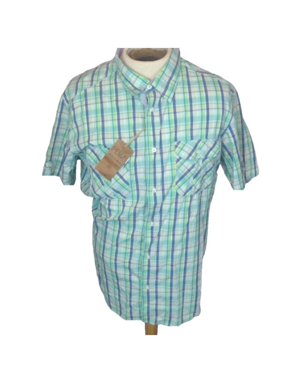 Pd&c plaid shirt size XL